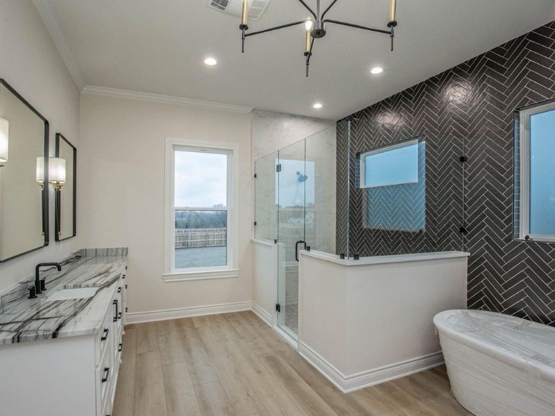 Bright white bathroom Bright white bathroom